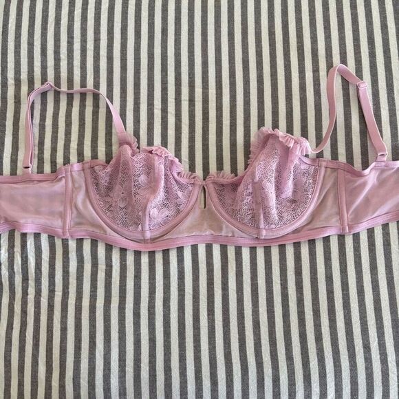 NWOT Adore Me Maddie Unlined Lace Bra Size 32DDD - Picture 1 of 3